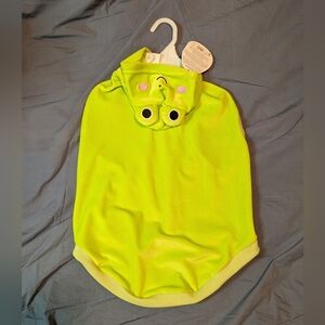 Squishmallows Lime Green Frog Dog Costume, Size Large